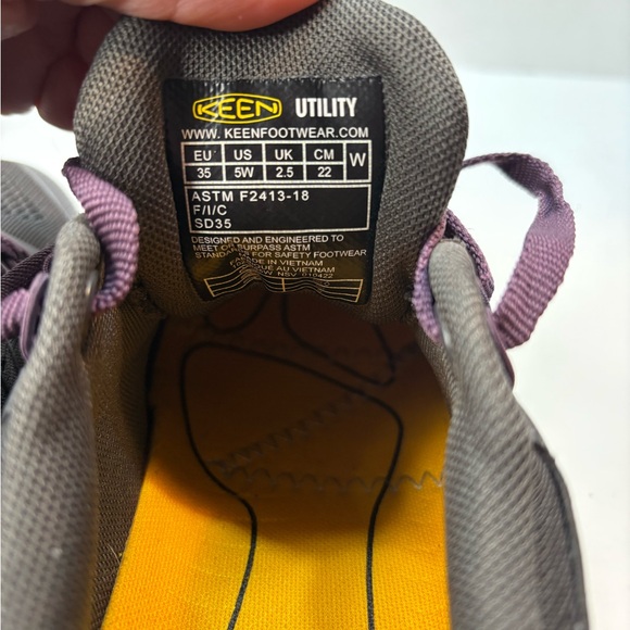 KEEN Utility Women's Vista Energy ESD work shoes carbon fiber safety toe 5w - Picture 3 of 10